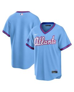 Men's Atlanta Braves Nike Powder Blue 2026 City Connect Stadium Jersey (Blue)