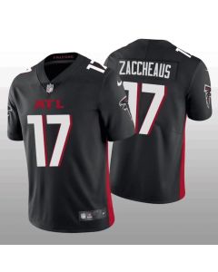 Men's Atlanta Falcons #17 Olamide Zaccheaus Black Vapor Untouchable Stitched Football Jersey