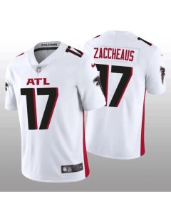 Men's Atlanta Falcons #17 Olamide Zaccheaus White Vapor Untouchable Stitched Football Jersey