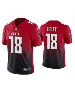 Men's Atlanta Falcons #18 Calvin Ridley New Red Vapor Untouchable Limited Stitched Jersey