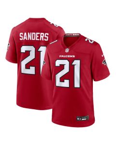 Men's Atlanta Falcons #21 Deion Sanders Nike Red Retired Player Game Jersey (Red)