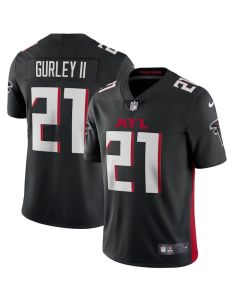 Men's Atlanta Falcons #21 Todd Gurley II New Black NFL Jersey