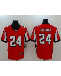 Men's Atlanta Falcons #24 Devonta Freeman Red Vapor Untouchable Player Limited Jersey