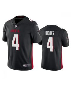 Men's Atlanta Falcons #4 Desmond Ridder Black Vapor Untouchable Limited Stitched Jersey