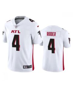 Men's Atlanta Falcons #4 Desmond Ridder White Vapor Untouchable Limited Stitched Jersey