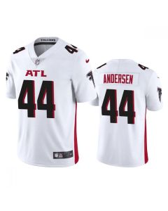 Men's Atlanta Falcons #44 Troy Andersen White NFL Draft Vapor Untouchable Limited Stitched Jersey