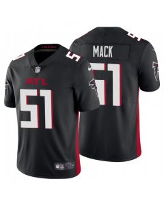 Men's Atlanta Falcons #51 Alex Mack New Black Vapor Untouchable Limited Stitched Jersey
