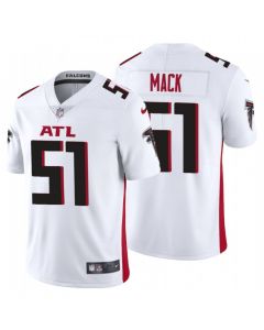 Men's Atlanta Falcons #51 Alex Mack New White Vapor Untouchable Limited Stitched Jersey