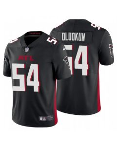 Men's Atlanta Falcons #54 Foyesade Oluokun New Black Vapor Untouchable Limited Stitched Jersey