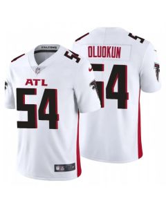 Men's Atlanta Falcons #54 Foyesade Oluokun New White Vapor Untouchable Limited Stitched Jersey