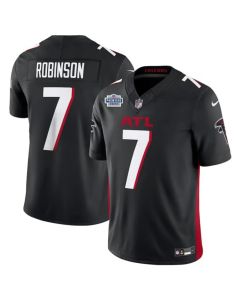 Men's Atlanta Falcons #7 Bijan Robinson Black 2023 F.U.S.E. With Prem1ere Patch Vapor Untouchable Limited Stitched Football Jersey