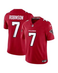 Men's Atlanta Falcons #7 Bijan Robinson Nike Red Vapor F.U.S.E. Sewn Down Limited Jersey (Red)