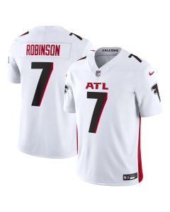 Men's Atlanta Falcons #7 Bijan Robinson White Vapor F.U.S.E. Limited Jersey (White)