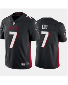 Men's Atlanta Falcons #7 Younghoe Koo New Black Vapor Untouchable Limited Stitched Jersey