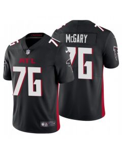 Men's Atlanta Falcons #76 Kaleb McGary New Black Vapor Untouchable Limited Stitched Jersey