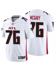 Men's Atlanta Falcons #76 Kaleb McGary New White Vapor Untouchable Limited Stitched Jersey