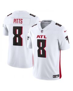 Men's Atlanta Falcons #8 Kyle Pitts White 2023 F.U.S.E. Vapor Untouchable Limited Stitched Football Jersey