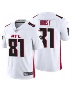 Men's Atlanta Falcons #81 Hayden Hurst New White Vapor Untouchable Limited Stitched Jersey