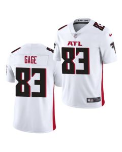 Men's Atlanta Falcons #83 Russell Gage New White Vapor Untouchable Limited Stitched NFL Jersey