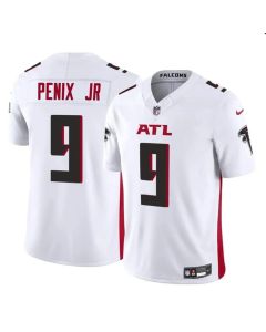 Men's Atlanta Falcons #9 Michael Penix Jr White 2024 Draft F.U.S.E Vapor Untouchable Limited Stitched Football Jersey