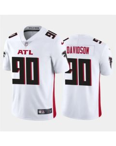 Men's Atlanta Falcons #90 Marlon Davidson New White Vapor Untouchable Limited Stitched NFL Jersey