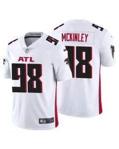 Men's Atlanta Falcons #98 Takkarist McKinley New White Vapor Untouchable Limited Stitched NFL Jersey