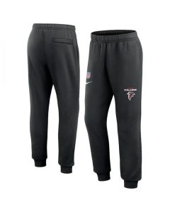 Men's Atlanta Falcons Black Chop Block Fleece Sweatpants