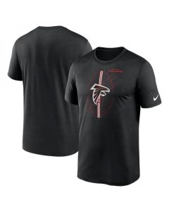 Men's Atlanta Falcons Black Legend Icon Performance T-Shirt