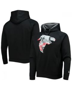 Men's Atlanta Falcons Black Pullover Hoodie