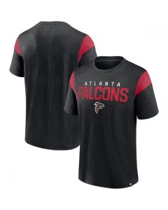 Men's Atlanta Falcons Black/Red Home Stretch Team T-Shirt