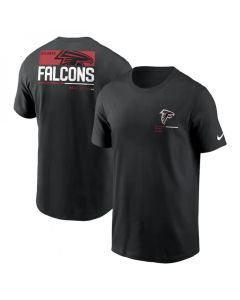 Men's Atlanta Falcons Black Team Incline T-Shirt