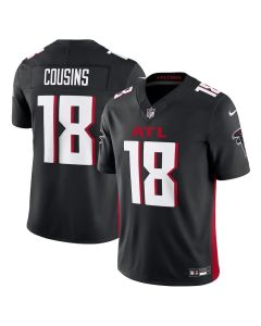 Men's Atlanta Falcons Kirk Cousins Black Vapor F.U.S.E. Limited Jersey (Black)