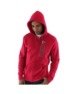 Men's Atlanta Falcons Red Hook and Ladder Full-Zip NFL Hoodie