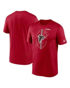 Men's Atlanta Falcons Red Legend Icon Performance T-Shirt