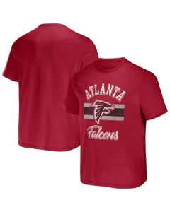 Men's Atlanta Falcons Red x Darius Rucker Collection Stripe T-Shirt