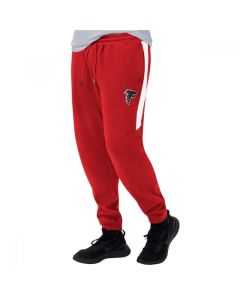 Men's Atlanta Falcons Starter Red/White Goal Post Fleece Pants