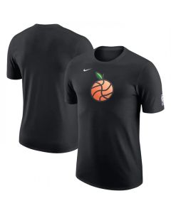 Men's Atlanta Hawks Black 2022/23 City Edition Essential Warmup T-Shirt