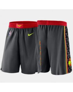 Men's Atlanta Hawks Black Shorts (Run Smaller)
