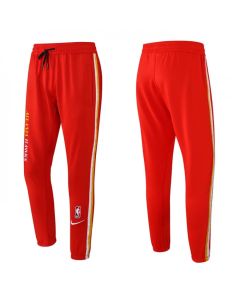 Men's Atlanta Hawks Red Performance Showtime Basketball Pants