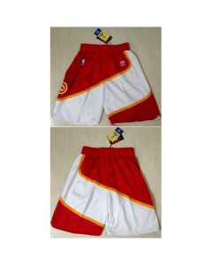 Men's Atlanta Hawks Red/White Shorts (Run Smaller)
