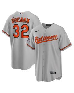 Men's Baltimore Orioles #32 Ryan O'Hearn Gray 2025 MLB All-Star Game Road Replica Player Jersey