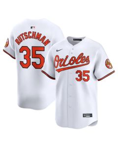 Men's Baltimore Orioles #35 Adley Rutschman White Home Limited Player Jersey