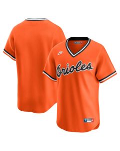 Men's Baltimore Orioles Nike Orange Cooperstown Collection Limited Jersey