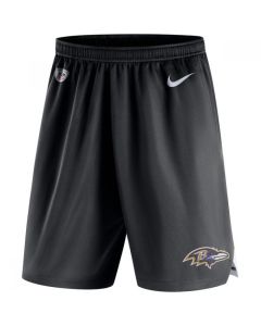 Men's Baltimore Ravens Black Knit Performance Shorts