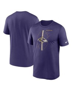 Men's Baltimore Ravens Purple Legend Icon Performance T-Shirt