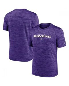 Men's Baltimore Ravens Purple Velocity Performance T-Shirt