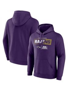 Men's Baltimore Ravens Purple x Bud Light Pullover Hoodie