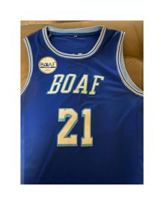 Men's BOAF #21 Tate World Stitched Basketball Jersey