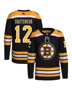 Men's Boston Bruins #12 Kevin Shattenkirk Black Stitched Jersey