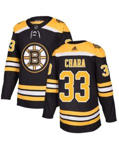 Men's Boston Bruins #33 Zdeno Chara Black Stitched NHL Jersey